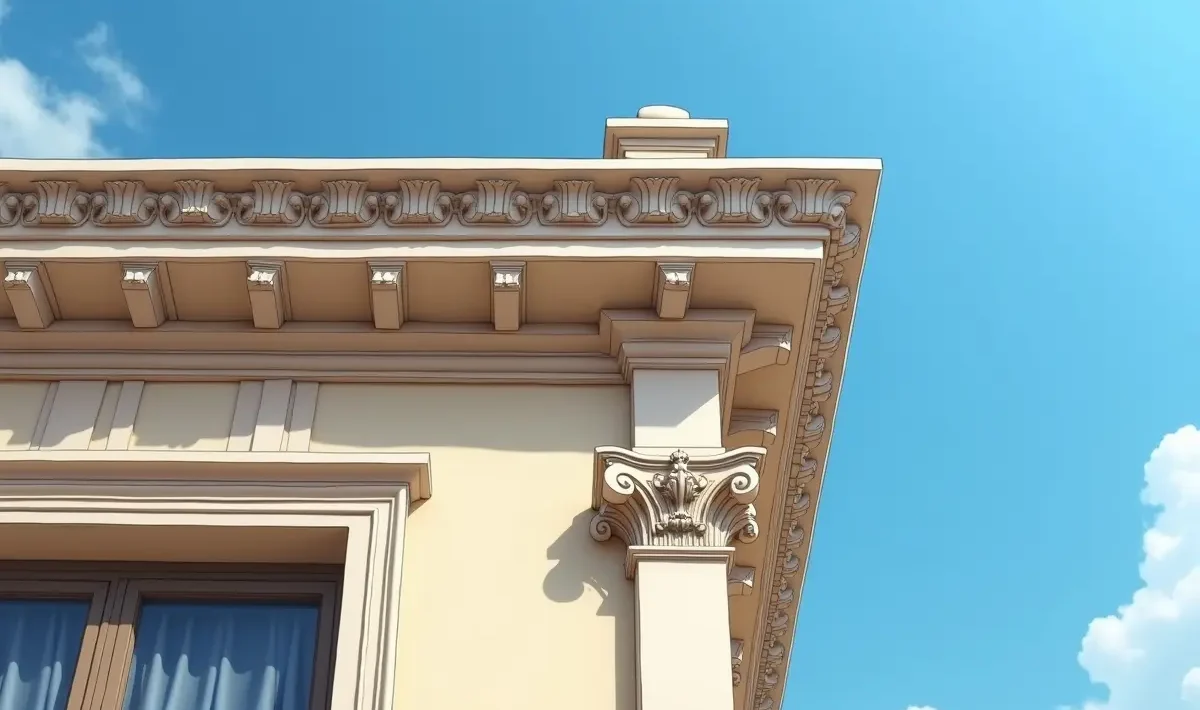 adding architectural flair with cornice