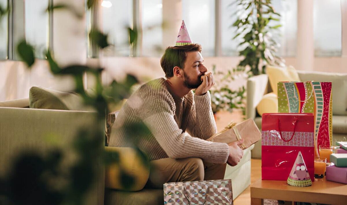 why on my birthday I often feel sad