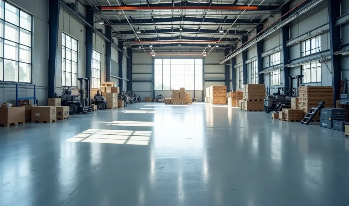 epoxy flooring industrial spaces