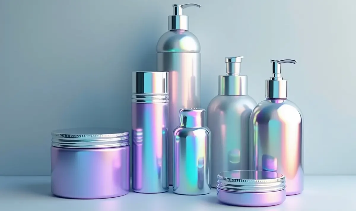 Holographic stickers luxury looks