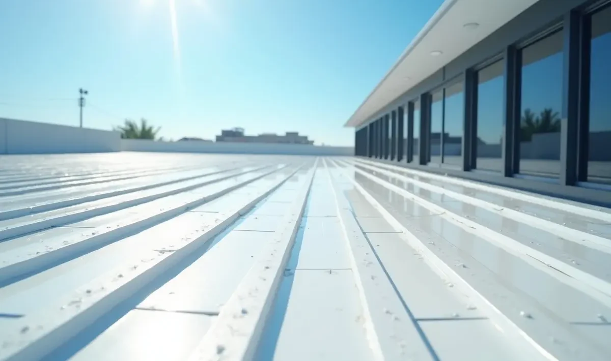 commercial roof in prime condition