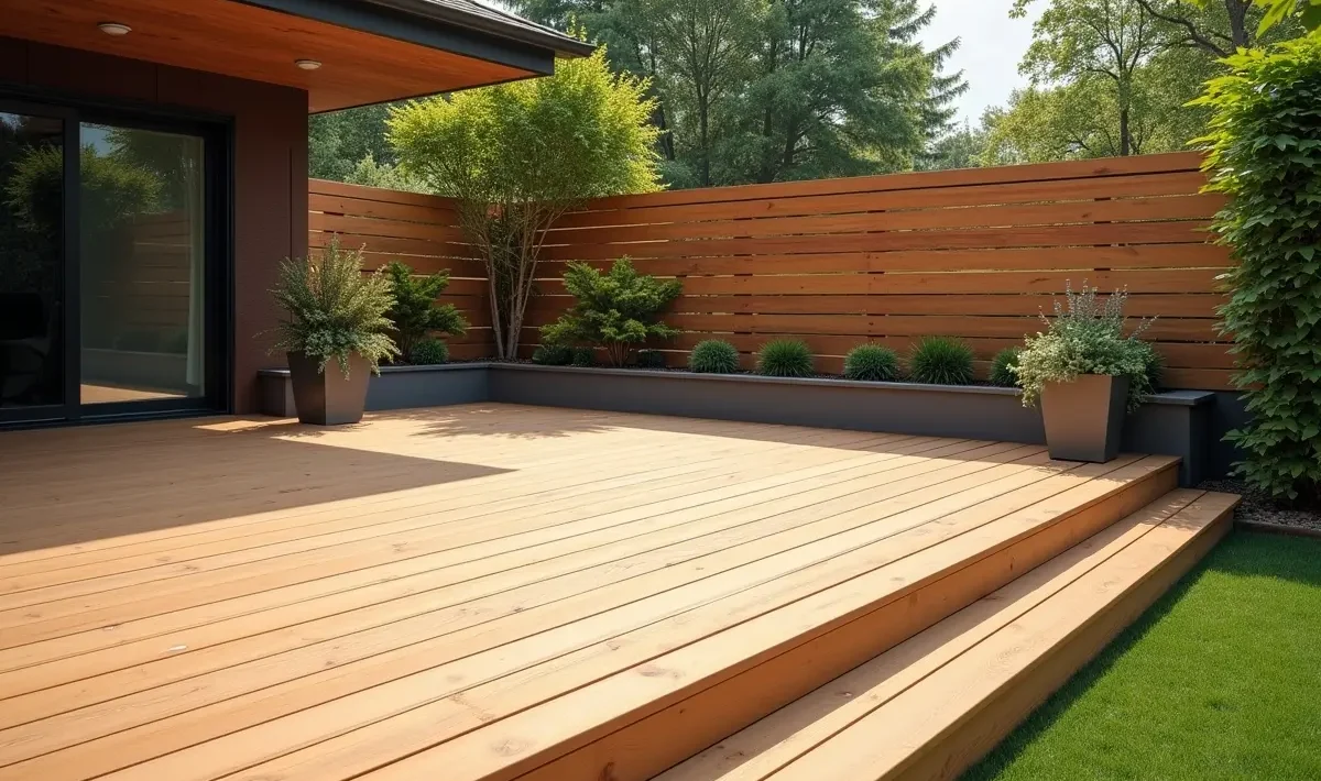 composite decking and fence ideas