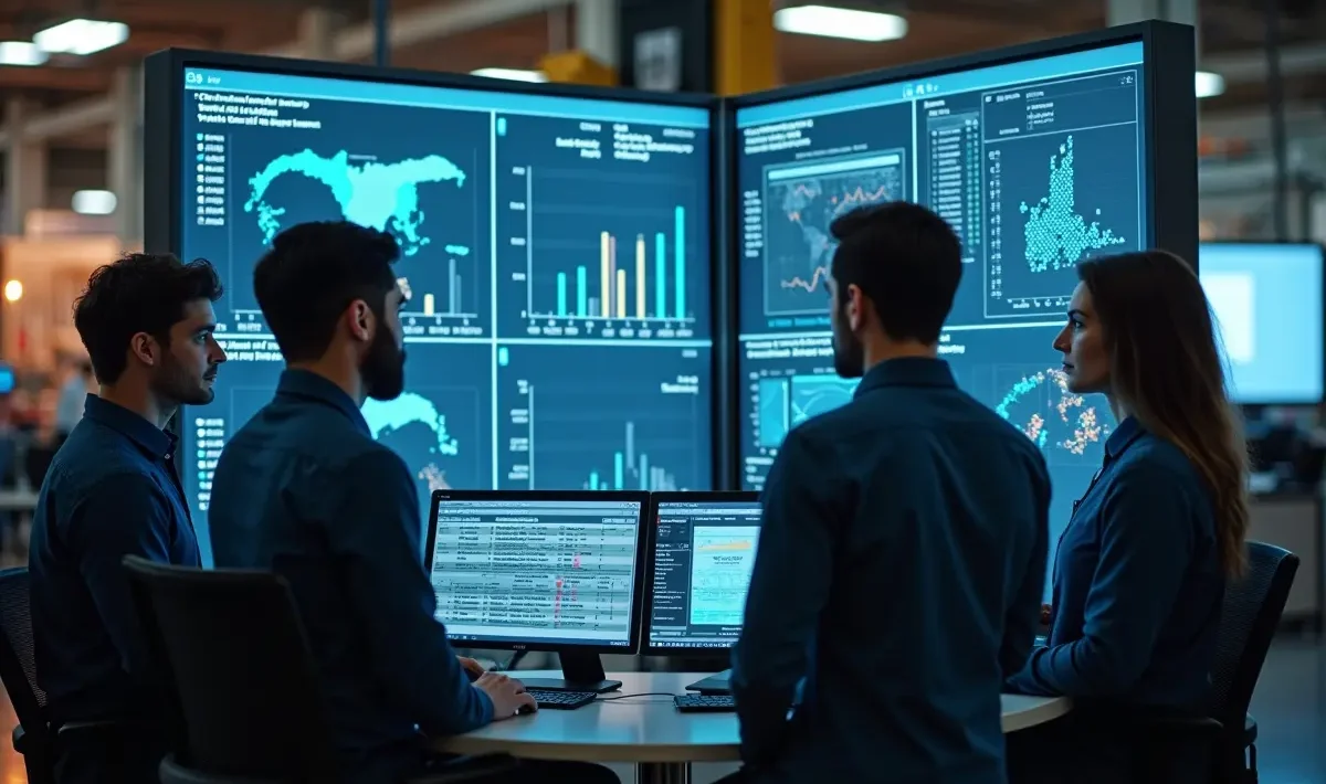 aerospace production team tracking labor for better planning